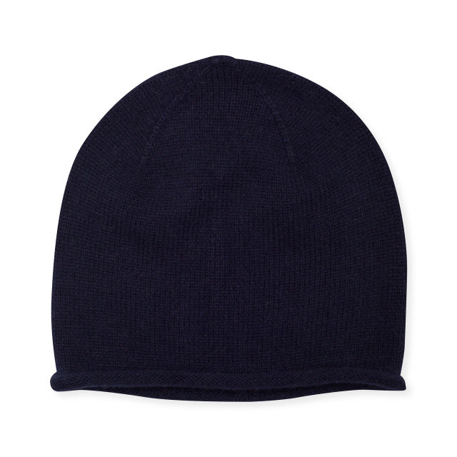Cashmere Plain Knit Beanie
