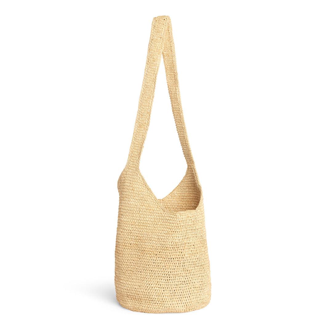 Raffia Simple Cross Body - Natural – Somerville Scarves