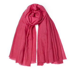 Super Fine Woven XL Scarf - Pink