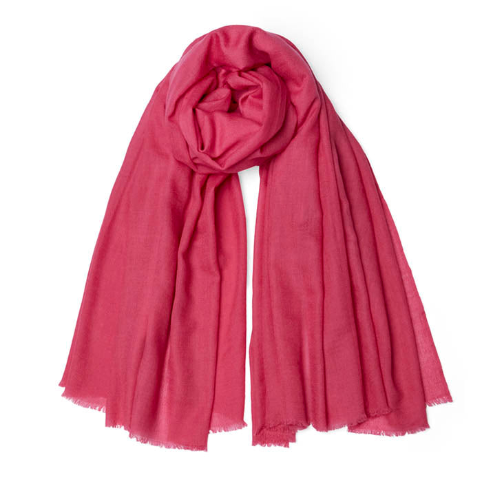 Super Fine Woven XL Scarf - Pink