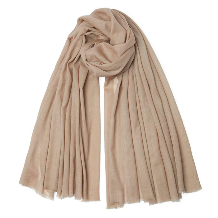 Super Fine Woven XL Scarf - Mocha