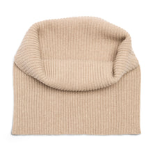 Load image into Gallery viewer, Cashmere Over Size Snood - Camel
