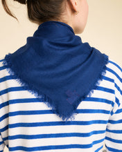 Load image into Gallery viewer, Plain Pashmina Square  - Navy Blue
