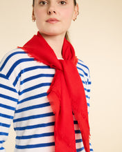 Load image into Gallery viewer, Plain Pashmina Square  - Bright Red
