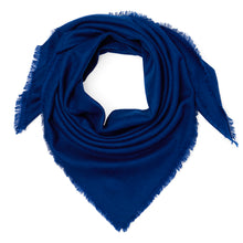 Load image into Gallery viewer, Plain Pashmina Square  - Navy Blue
