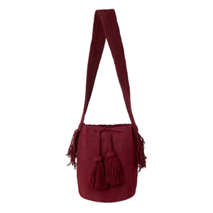 Plum Colombian Cross Body Bag