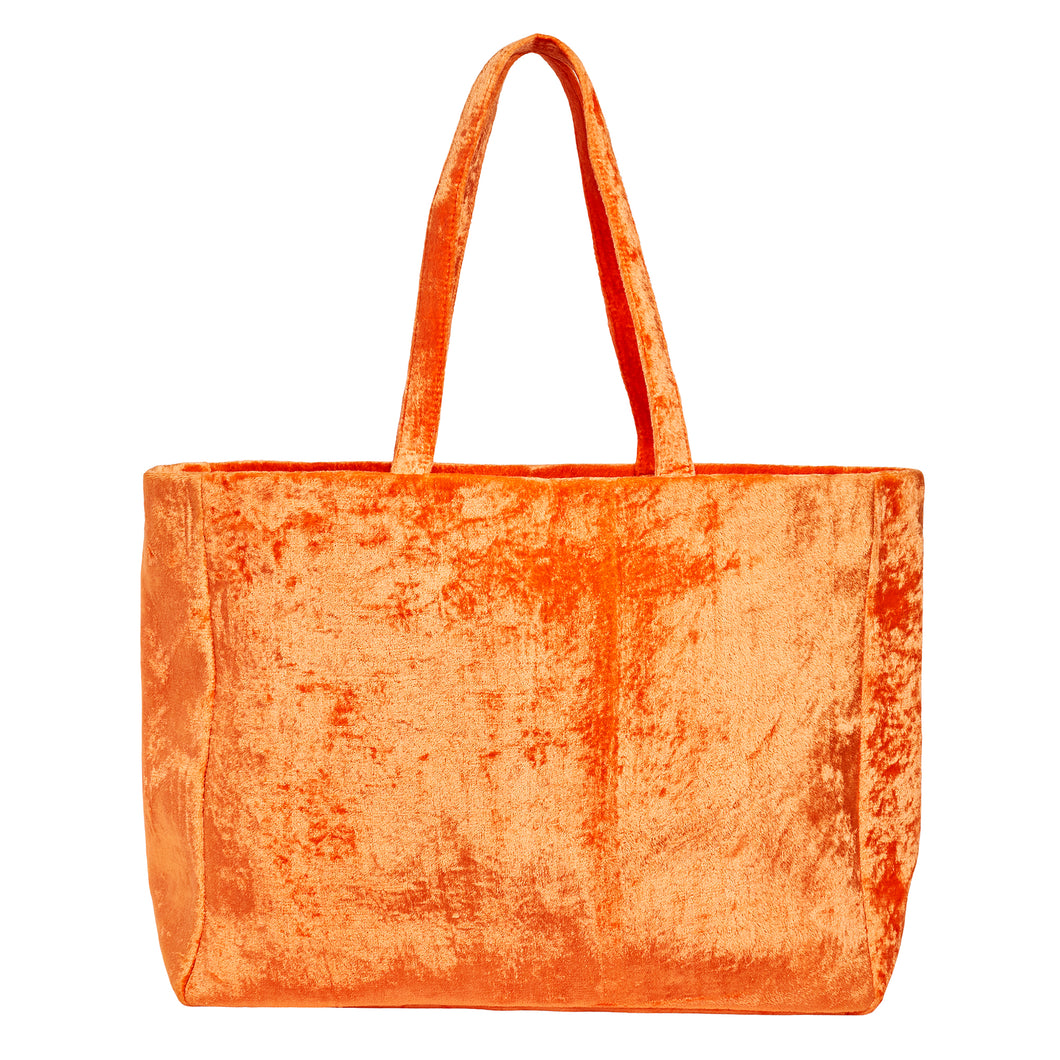 Velvet Bag - Orange