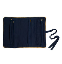 Load image into Gallery viewer, Velvet Jewellery Bag - Navy
