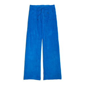Blue Towelling Bottoms