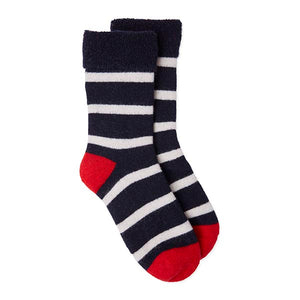 Slipper Socks Breton - Navy/White/Red